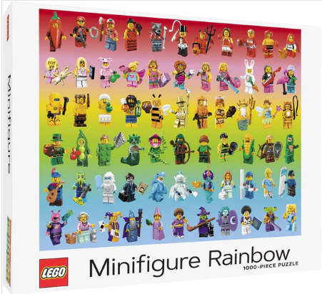 LEGO Minifigure Rainbow (1000pcs)